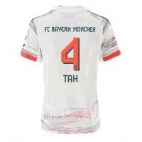 Stroje piłkarskie Bayern Munich Jonathan Tah #4 Koszulka Wyjazdowej dla damskie 2025-26 Krótki Rękaw